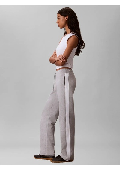 Calvin Klein Monogram Terry Color, P79 Gri Kadın Eşofman Altı