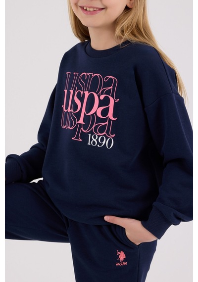 U.s. Polo Assn Kız Çocuk Lacivert Eşofman Takımı Us2309-c-v1 Lacivert
