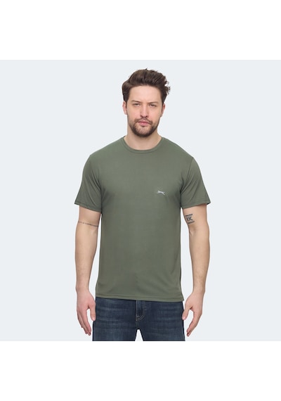 Slazenger KRATER Erkek  Haki Tişört