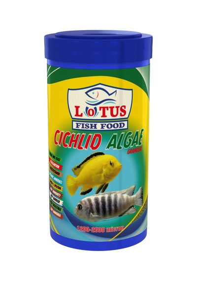 Cichlid Green Algae 1000 ml Bitkisel Omega3 Ciklet Balık Yemi
