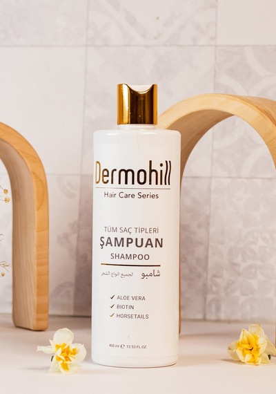 Dermohill Şampuan 400 ML + Saç Kremi 200 ML + Saç Bakım Serumu 60 ML