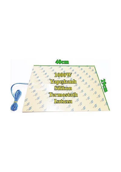 Açık Büfe Silikon 40x29cm Yapışkanlı Termikli Rezistans 1000w R1033