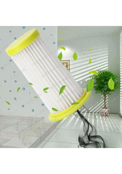 Philips Uyumlu Fc 8257 Gemini Süpürge Silindirik Filtresi Hepa Filtre