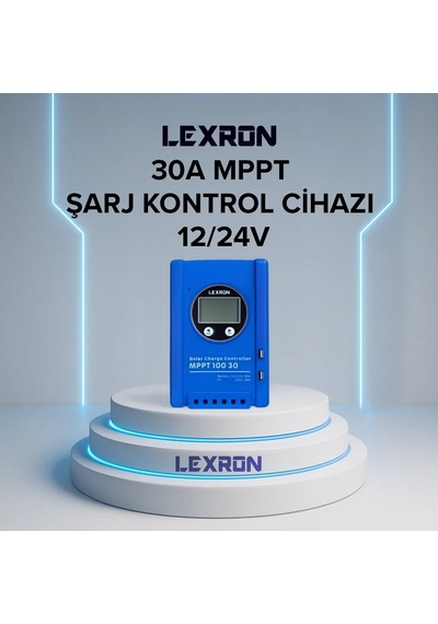 Lexron 30a Mppt Şarj Kontrol Cihazı