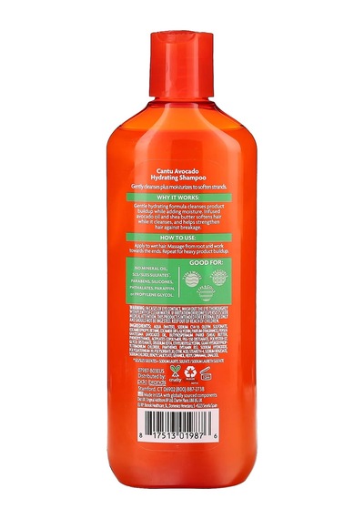 Cantu Avocado Nemlendirici Şampuan 400ml Tüm Saçlar
