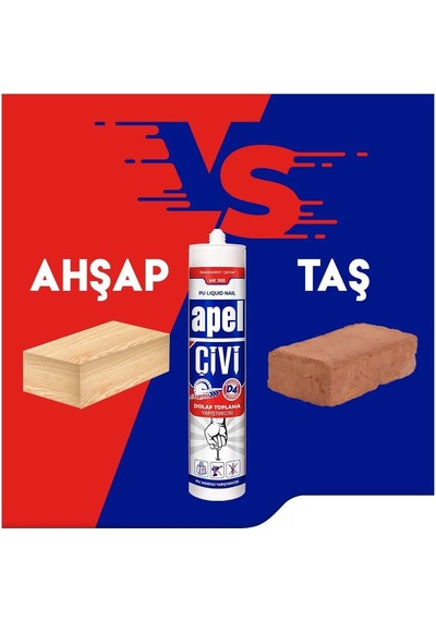 APEL HIZLI SIVI ÇİVİ MK300 390G AHŞAP, CAM, PLASTİK, AYNA YAPIŞTIRICI TUT319