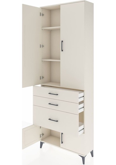 Arges Dolap 3 Raflı 3 Çekmeceli 4 Kapaklı 88x30x243 Aytaşı-ay... Aytaşı Arges Dolap 3 Raflı 3 Çekmeceli 4 Kapaklı 88x30x243 Aytaşı-ay... Aytaşı