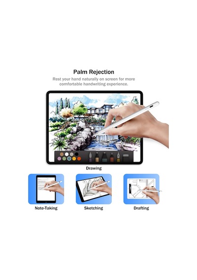 Lexroo İpad Uyumlu İçin Kalem, Led Göstergeli Standart
