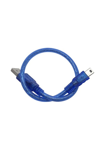 Mini Usb Kablo 30cm Usb A Mini Usb 5 Pin, Veri Ve Şarj Kablosu
