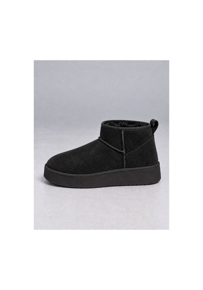 Plush Studıo Istanbul Kadın Süet İçi Kürklü Kalın Tabanlı Mini Bot Siyah Siyah Siyah Siyah Plush Studıo Istanbul Kadın Süet İçi Kürklü Kalın Tabanlı Mini Bot Siyah Siyah Siyah Siyah