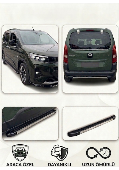Opel Combo Yan Basamak Ve Arka Basamak
