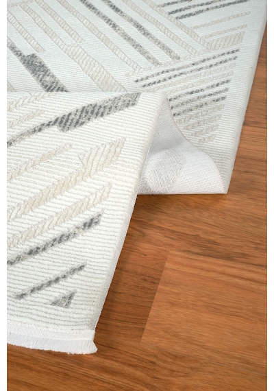 Kaşmir Halı 7/24 Elegante Lumina Grey 80X150 CM Salon Mutfak Halısı Yolluk Kilim