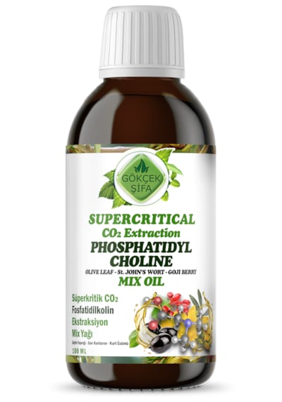 Gökçek Şifa Fosfatidilkolin Süperkritik Mix Yağı 100 ML