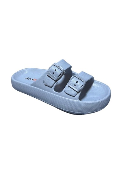 Eva Çift Tokalı Buz Gri Renk Kadın Ve Çocuk Ultra Soft Çok Yumuşak Ayarlanabilir Terlik Modeli Tokalı Buz Gri Eva Çift Tokalı Buz Gri Renk Kadın Ve Çocuk Ultra Soft Çok Yumuşak Ayarlanabilir Terlik Modeli Tokalı Buz Gri
