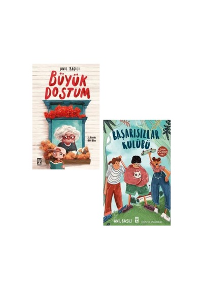 Genç Timaş Anıl Basılı 2 Kitap Set - Büyük Dostum - Başarısızlar Kulübü