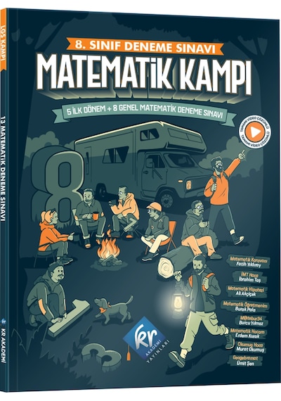 8. Sınıf Deneme Sınavı Matematik Kampı Kr Akademi Yayınları