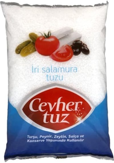 Cevher Tuz İri Salamura Tuzu 3 KG