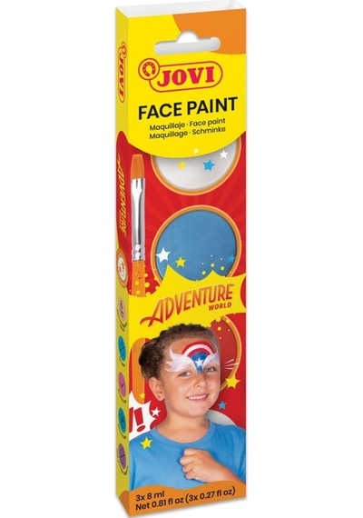 Jovı 174ad Krem Yüz Boyası Macera Dünyası 8ml X 3 Renk