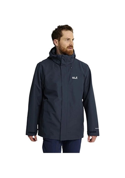 Jack Wolfskin Pınetraıl 3ın1 Jkt M Erkek Outdoor Montu 3'ü 1 Arada A66288-c0412 Lacivert