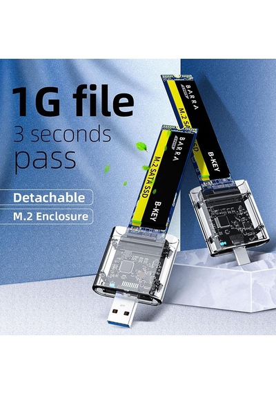 5229 M.2 Sata To Usb 3.0 Ngff Ssd Harddisk Kutu Çevirici Adaptör