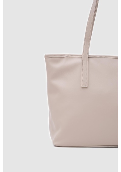 Shule Bags Golden Omuz Çantası Krem Krem