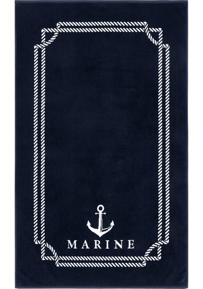 Özdilek Sun Maritime Line Plaj Havlusu 90x150 Cm Lacivert