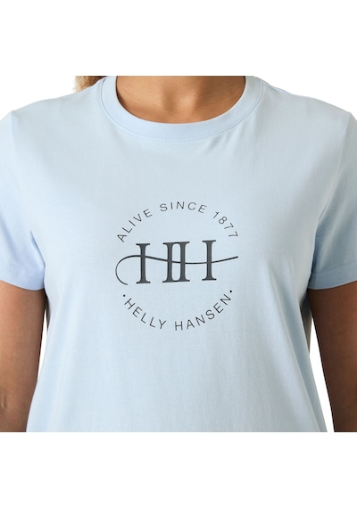 Helly Hansen W Core Graphıc T-shırt 2.0 Mavi