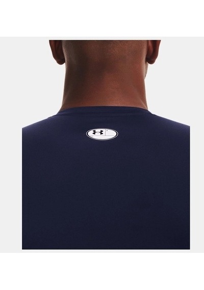 Under Armour Heatgear Armour Compression Erkek T-shirt 1361518-410 Lacivert