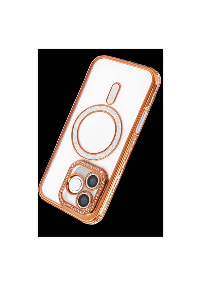 Huawei Honor 600 Lite Joke Simli Magneticsafe Kılıf - Turuncu
