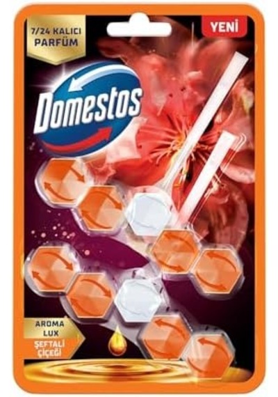 Domestos Aroma Lux Tuvalet Bloğu Şeftali Çiçeği 100g