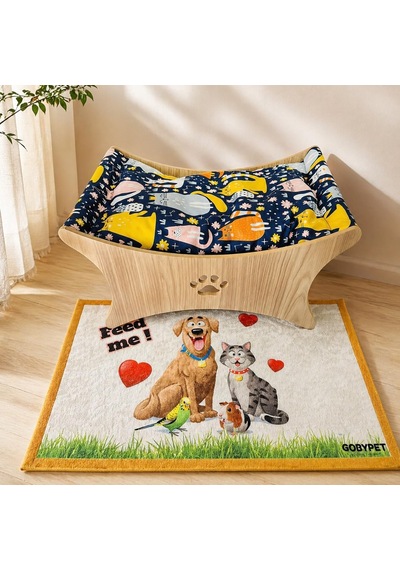 Gobypet Kedi Hamağı Ve Halısı, Kedi Berjeri, Sallanan Sandalye Yatağı, Köpek Yatağı, Köpek Salıncağı Laciv