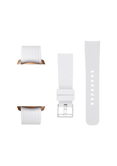 Samsung Uyumlu Galaxy Gear S2 Classic Sport Ticwatch Silikon Kordon Kayı