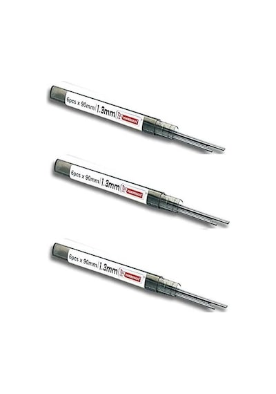 Kalem Ucu 1.3Mm 2B Mikro 2B Kalem Ucu 1.3Mm Siyah 3 Adet