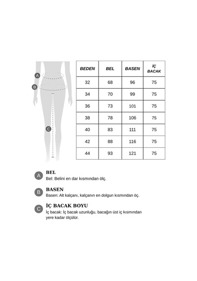 Kadın Mavi Eskitmeli Skater Fit Yüksek Bel Pantolon Lacivert-tintli