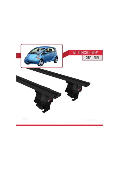 Mitsubishi I-miev 2010-2021 Arası İle Uyumlu Ace-4 Ara Atkı Tavan Barı Siyah
