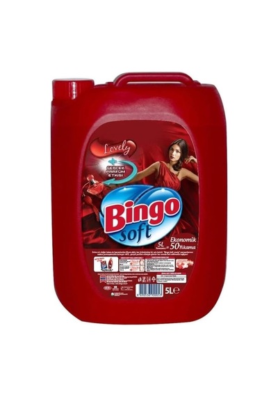 Soft Lovely Çamaşır Yumuşatıcısı 1 X 5 L 1000'li Set