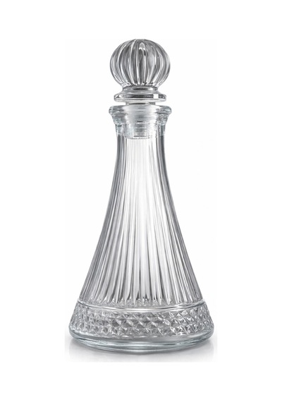 Elysia Model Kapaklı Premium Şık Cam Karaf Sürahi,şişe 700 Ml Kapaklı,33 Cm
