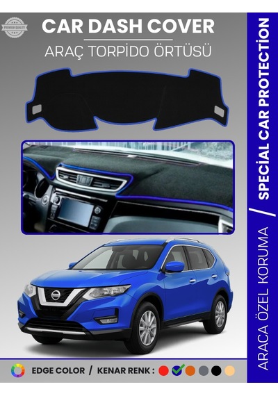 Nıssan X-traıl T32 2014-2021 Torpido Örtüsü Panel Koruma Araca Özel Çatlamayı Önler Kolay Montaj - 592 Stiloto