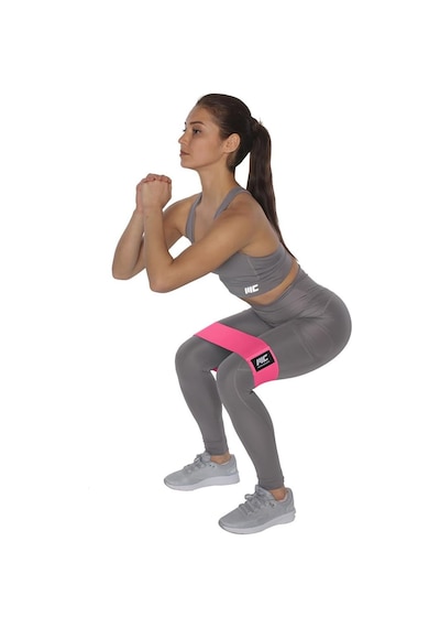 Musclecloth Loop Band Direnç Bandı Orta Pembe Çok Renkli
