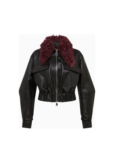 16arlington 16arlıngton Cie Jacket Shearling Bomber Ceket Siyah
