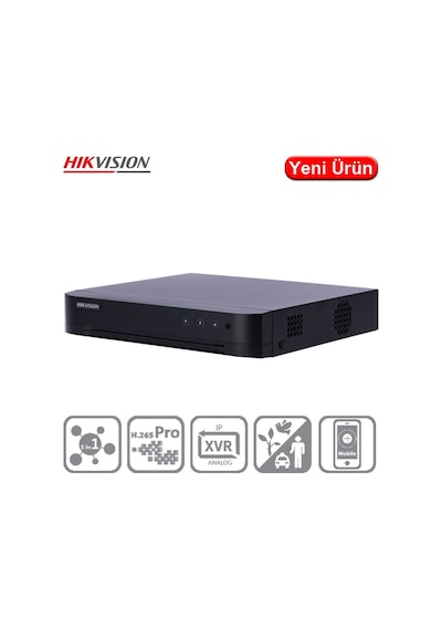 Hıkvısıon Ds-7204hghı-m1/c 4 Kanal 1080p Lıte 1xses 1xhdmı 2xusb 1x10tb Hd-tvı Hibrit Kayıt Cihazı