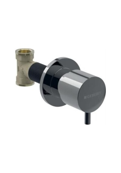 Geberit 616.004.qc.1 Ankastre Stop Valf - Parlak Siyah Diğer