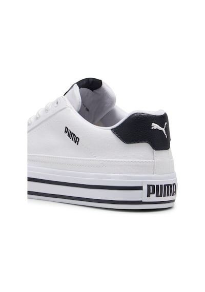 Puma Unisex Court Classic Vulc Spor Ayakkabısı 395020 02 Beyaz