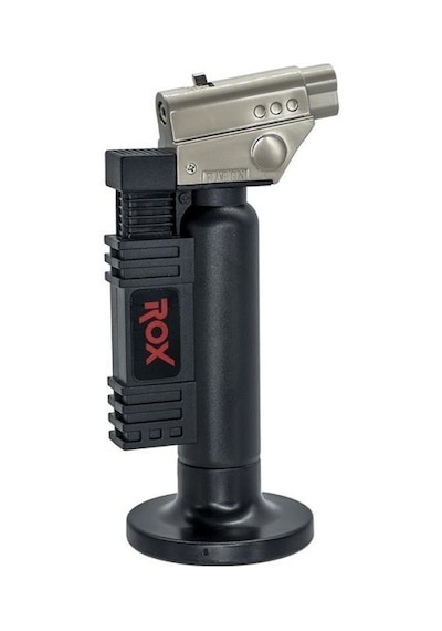 Rox Bs-270 Çakmak Tip Bütan Gaz Torch  Pürmüz Siyah