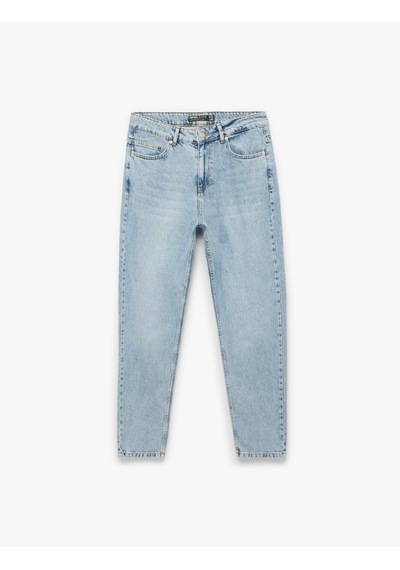 Koton Normal Bel Pamuklu Tapered Fit Jean Pantolon - Joe Jean Açık İndigo 6wam40113nd Açık İndigo Koton Normal Bel Pamuklu Tapered Fit Jean Pantolon - Joe Jean Açık İndigo 6wam40113nd Açık İndigo