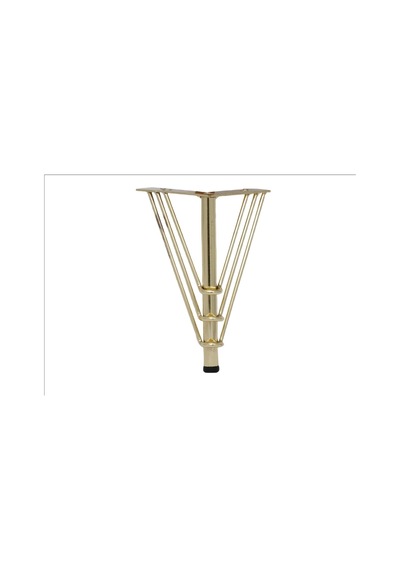 - Üçtel 20 Cm Gold - Metal Ayak - 5 Adet Gold