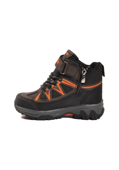 Kahve Turuncu Polarlı Kaymaz Taban Çocuk Outdoor Bot 2301 P Kahve-turuncu