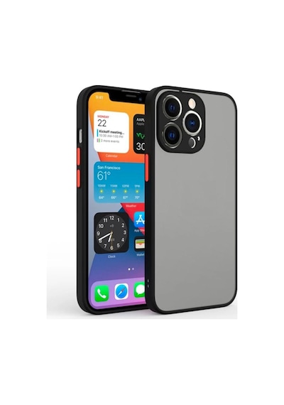 Apple Uyumlu iPhone 12 Pro Max 6.7Inç Kamera Korumali Premium Silikon Kilif 246622709 - Renk / Lacivert