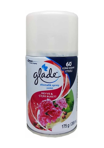Glade Otomatik Sprey Oda Kokusu Yedek Meyve ve Çiçek Buketi 269 ML