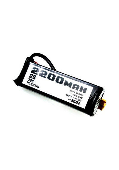 Jsumo 7.4v 2200mah Lipo Batarya 35c - 2s Lipo Pil